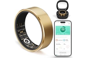YULUCKGO Health Tracker Fitness Ring Smart Ring for Health Monitor