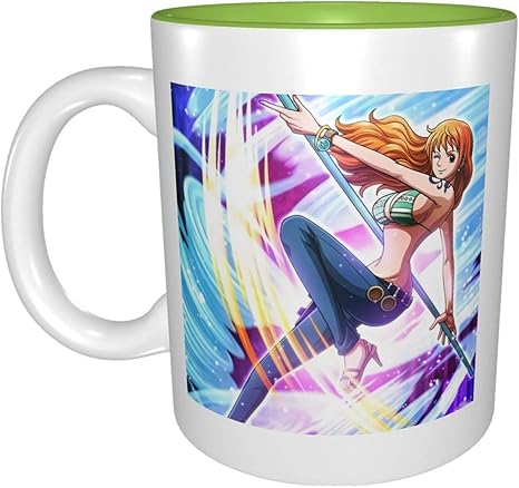 Amazon Co Jp Nami ナミワンピース 磁器カップ コーヒーカップ コップ カップ セラミックマグ クラシックマグ アニメマグ 色付きの内壁 セラミック食器 他の人に贈り物として贈るのも良い選択です ホーム キッチン