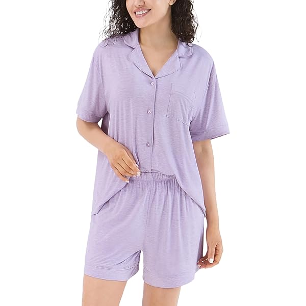 Pijama Mujer Verano Talla Grande Pijama De Verano Para Mujer Sin Mangas Y  Shorts Poliéster Suave Conjunto De Piezas Tallas Grandes Pijamas