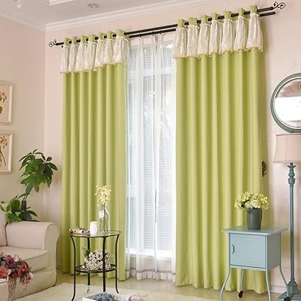 Amazon Com Xiaojingly Blackout Curtains Sun Protection Cotton