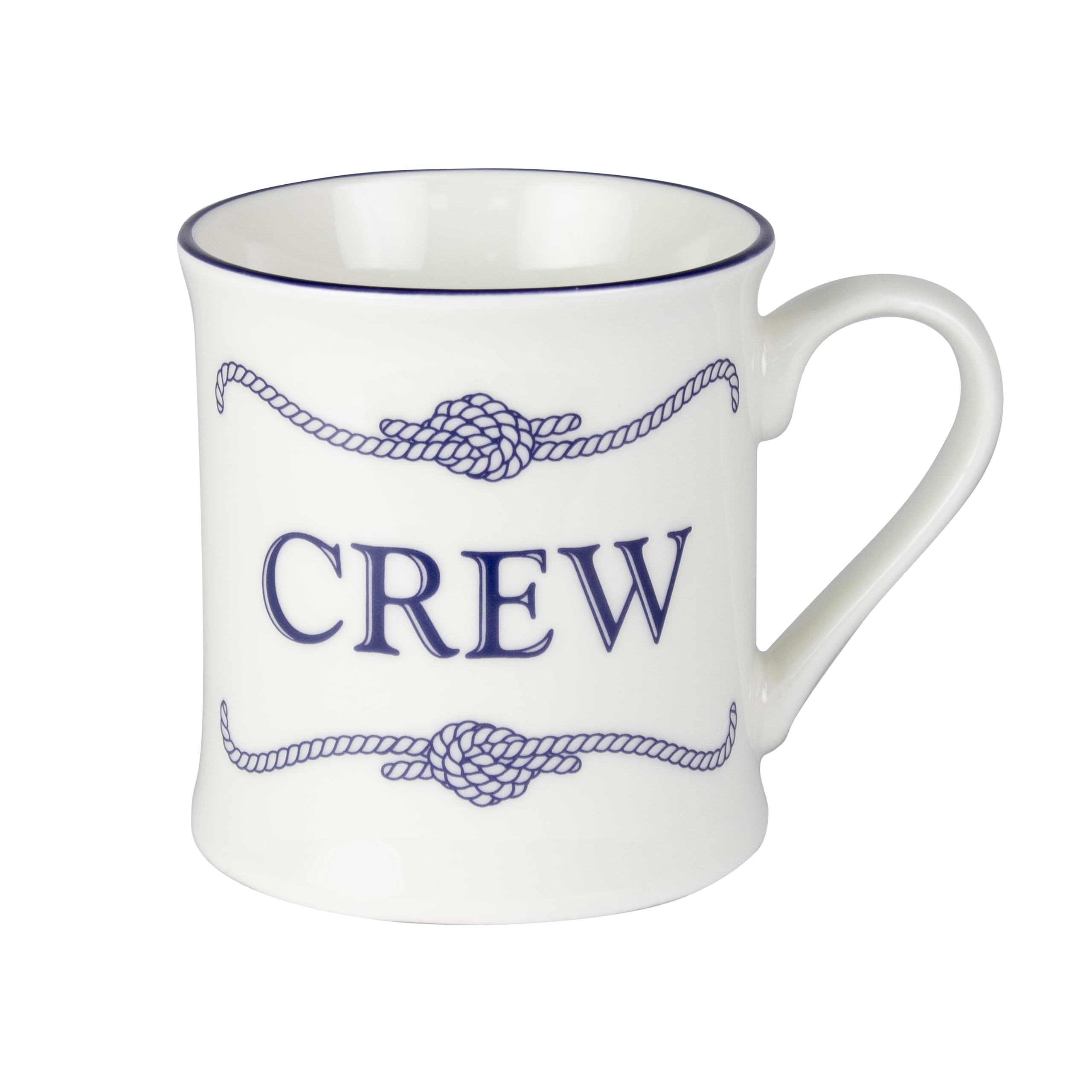 Nauticalia Campfire-Crew Mug,White,dark Blue