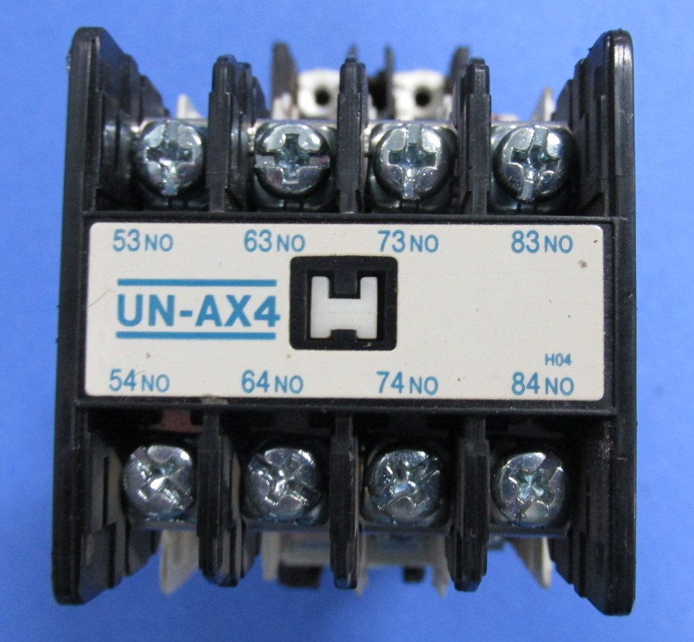 Mitsubishi Auxilary Contact Un Ax4 Relay Sr N4 Business Industrial Inductin Industrial Automation Control Equipment