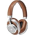Master & Dynamic MW65 Active Noise-Cancelling (Anc) Wireless Headphones – Bluetooth Over-Ear Headphones with Mic, Silver Meta