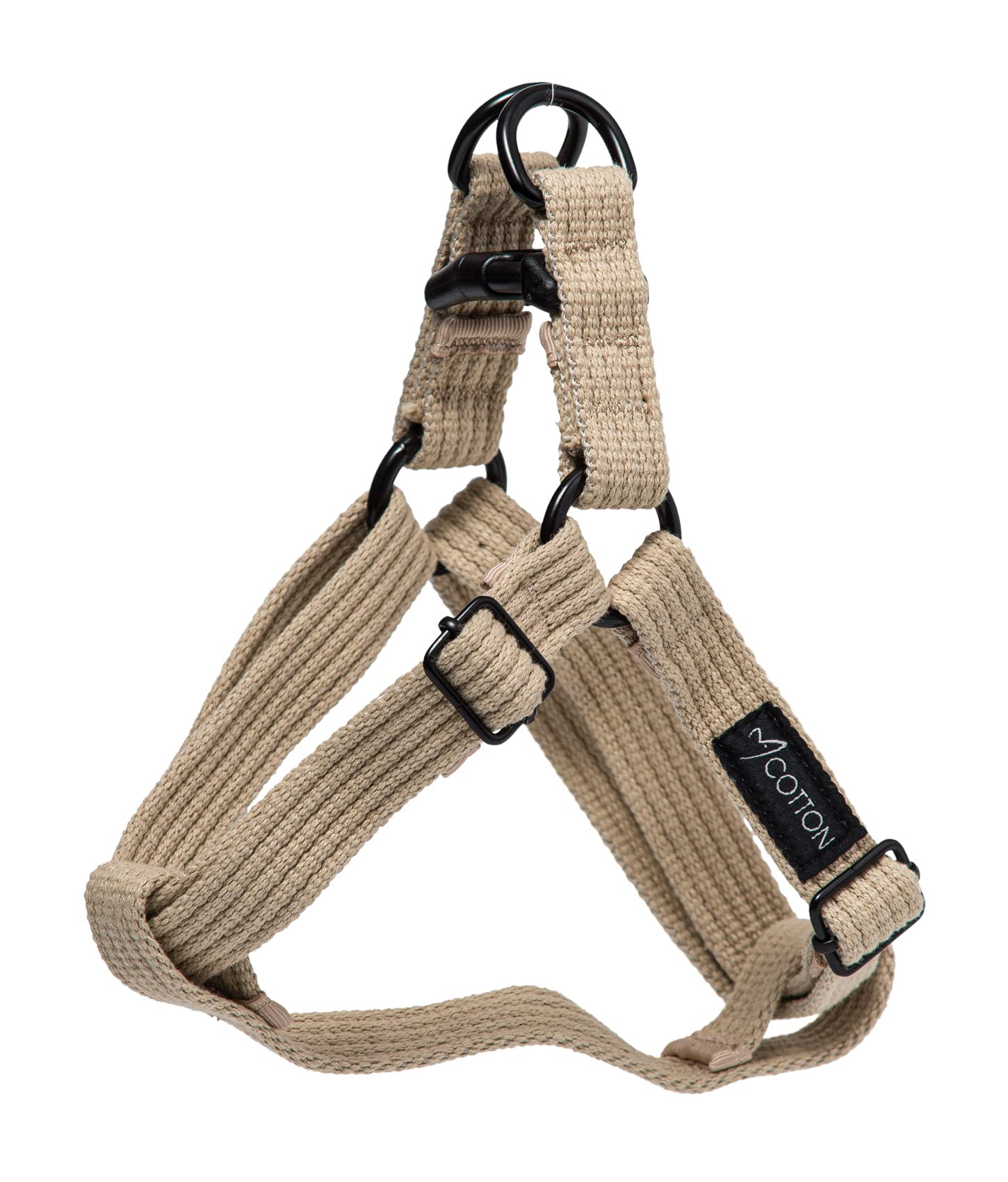 Gorpets Gor Cotton Dog Harness Large Beige 40-75 cm x 2.5 cm