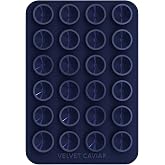 Velvet Caviar Suction Cup Phone Case Mount Compatible with MagSafe Devices Only - Magnetic Silicone Sticky Phone Grip Holder for iPhone Back of Phone - Mirror Gripper (Admiral Navy)