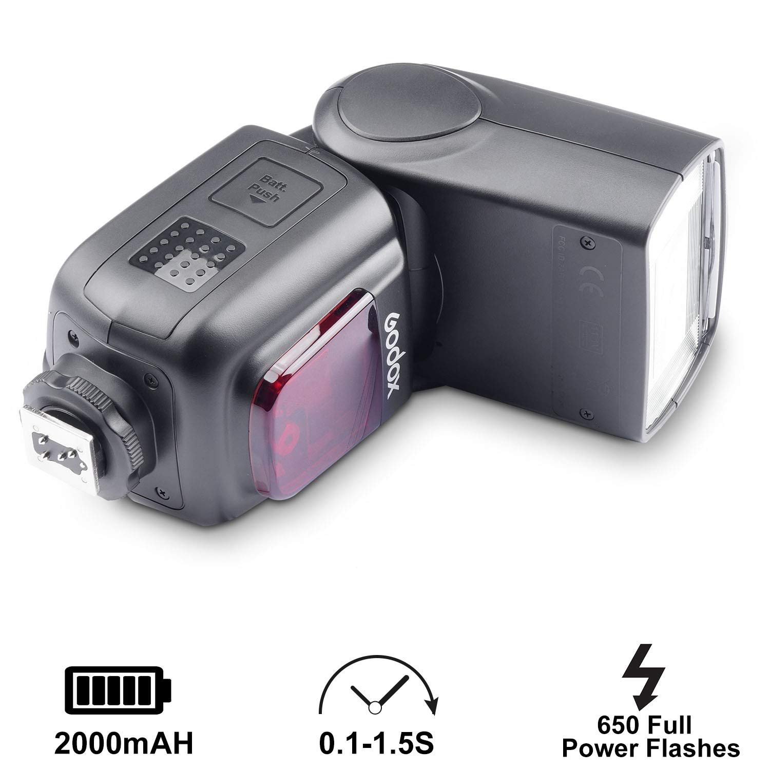 GODOX V860II-N Kit I-TTL GN60 2.4G HSS 1/8000s Li-ion Battery Camera Flash Speedlite Light Compatible with D800 D700 D7100 D5200 D300 D300S D3200 D3100 D200 D70S D810 D610 D90 D750 (V860II-N)