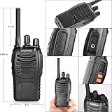 Winshope Long Range Walkie Talkies 2 Way Radio PMR446 Licence Free Earpiece Set view 3