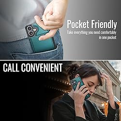 Vinich for iPhone 16 Plus 6.7" Wallet Case with