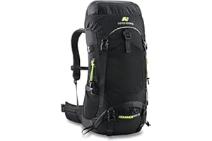 N NEVO RHINO 40L Internal Frame Hiking Backpack for Men Women with Rain Cover, Backpacking Backpack for Camping, Traveling