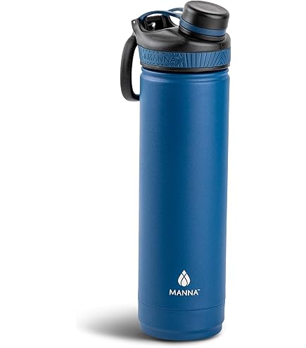 Gourde Isotherme Manna Ranger Pro 64 Oz (1,9 L) – Acier Inoxydable 18/8 Double Paroi – Rose Et Argent