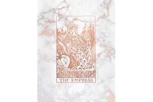 The Empress: College Ruled Journal | 8.5 x 11 A4 Notebook | Elegant Gold Marble and Rose Gold Inlay- 150 College Ruled Lined Pages (Rainbow Marble and Rose Gold - College Ruled Composition Notebook)