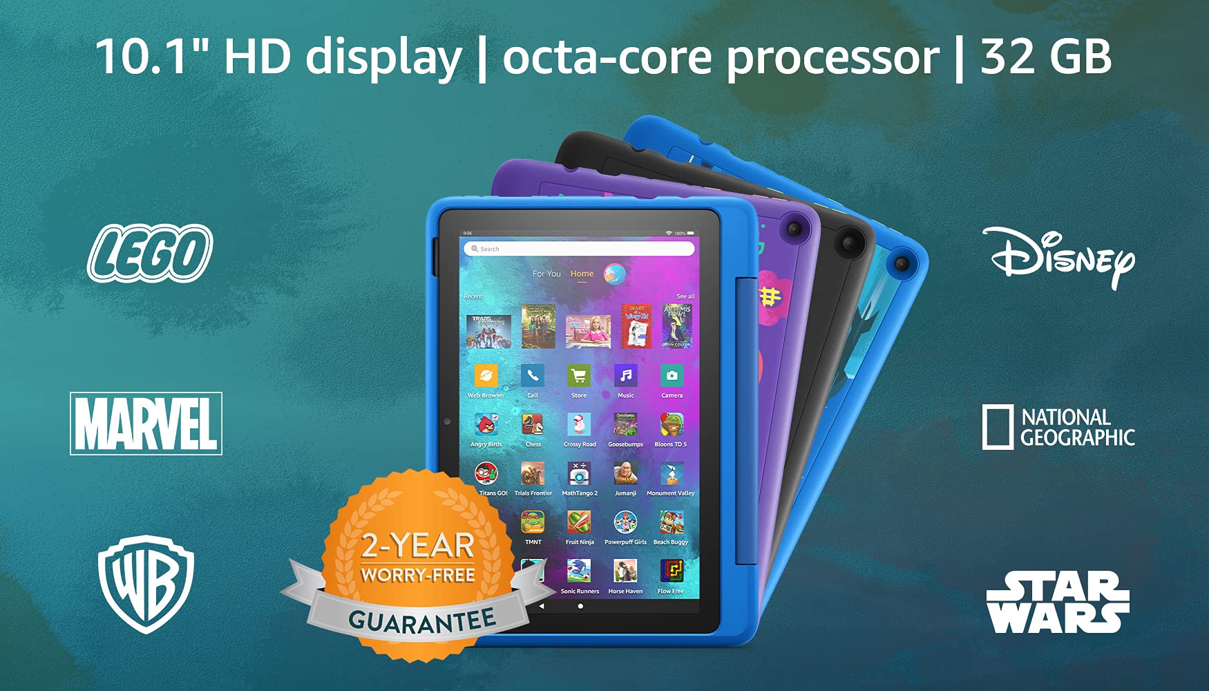Amazon Fire HD 10 Kids Pro tablet, 10.1