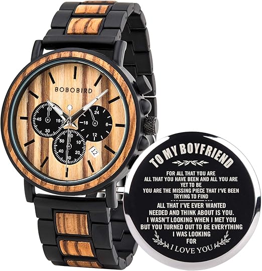 wooden watch for boyfriend