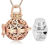 Yinplsmemory Cremation Jewelry Urn Necklace for