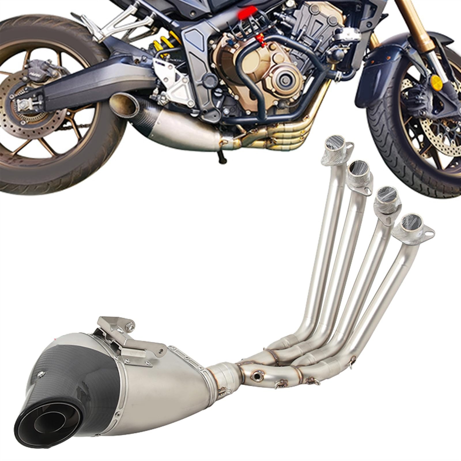 For Honda CBR650R CBR650F CB650F 2014-2023 Whole System Exhaust Pipe