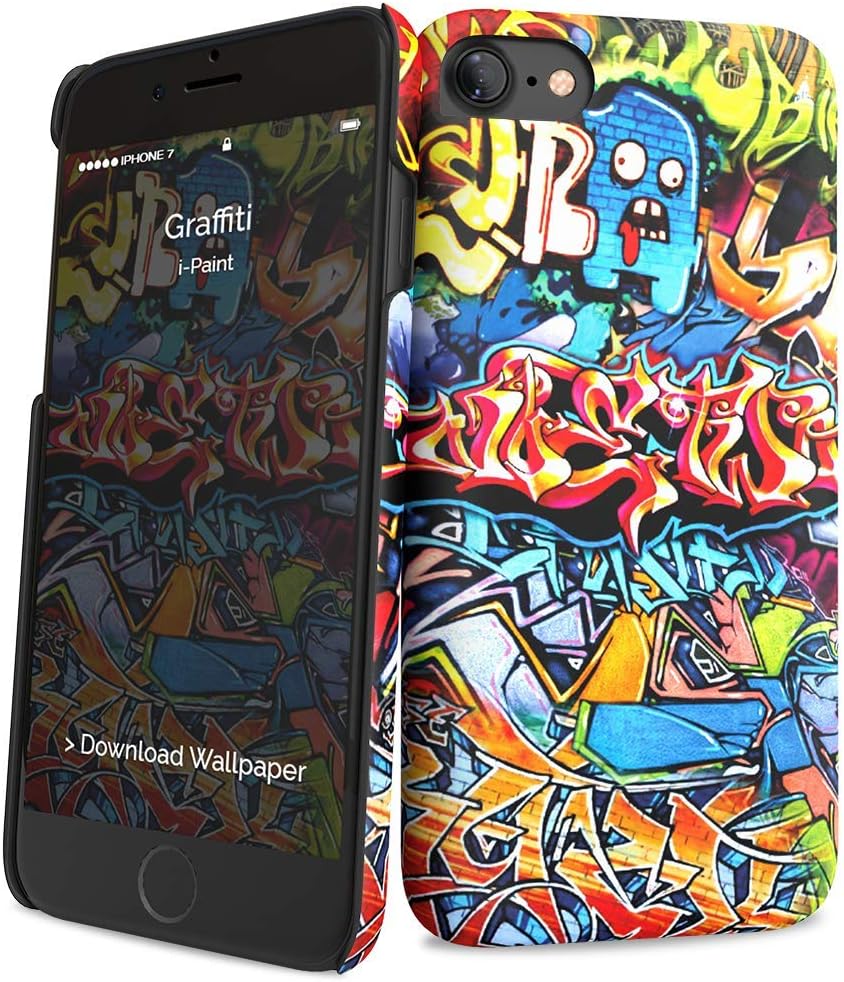 i-Paint Graffiti Protective Hard Phone Case for iPhone 7/8
