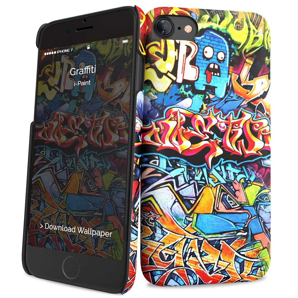 i-Paint Graffiti Protective Hard Phone Case for iPhone 7/8