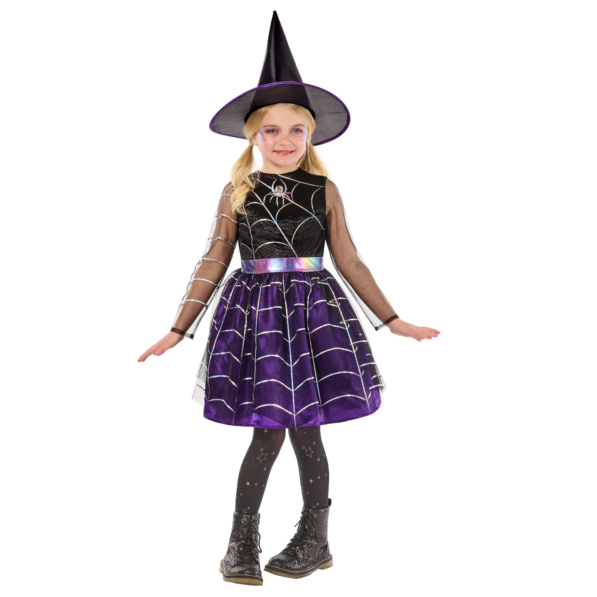Rubies Official Cobweb Witch, Child's Fancy Dress, Size 3-4 Years Halloween