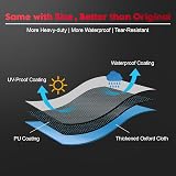 Zettum Fire Pit Cover Round 100 cm Heavy Duty 600D Waterproof view 7