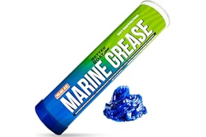 Better Boat Marine Grease Tube, 14 Oz, Waterproof High Temp Trailer Bearing Lubricant, NLGI 2, Compatible with Grease Guns