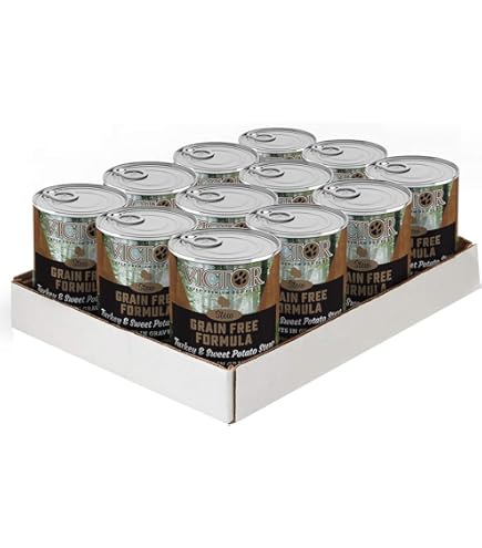 VICTOR Chicken and Rice Pate Wet Adult & Puppy Dog Food - 12 x