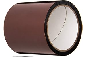 TapeCase, Dupont Kapton Film, No Adhesive, Amber, 5 in x 50 ft, 1 Count