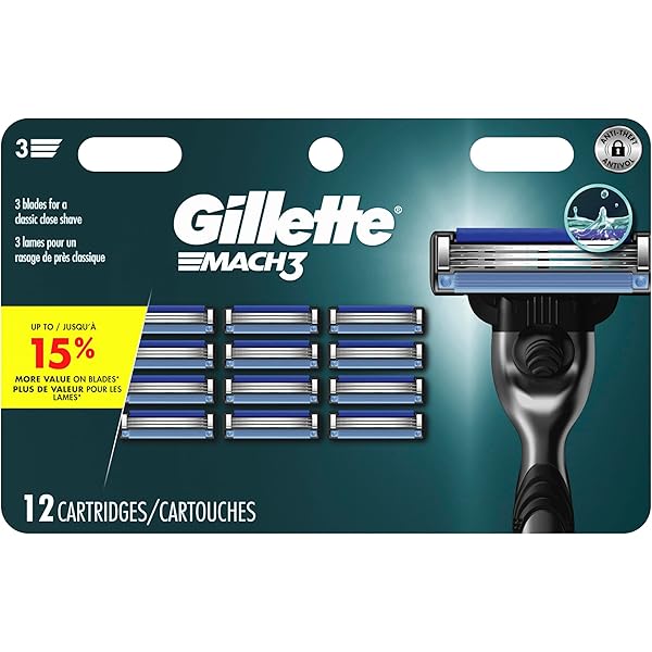 Gillette MACH SYN3TURBO 8個入り6個セット Gillette Mach3 Replacement 8 Cartridges : Amazon.ca: Beauty