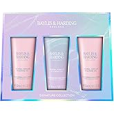 Baylis & Harding Gift Set for Women - Hand Care Pack - Jojoba, Vanilla & Almond Oil, 3-Pack