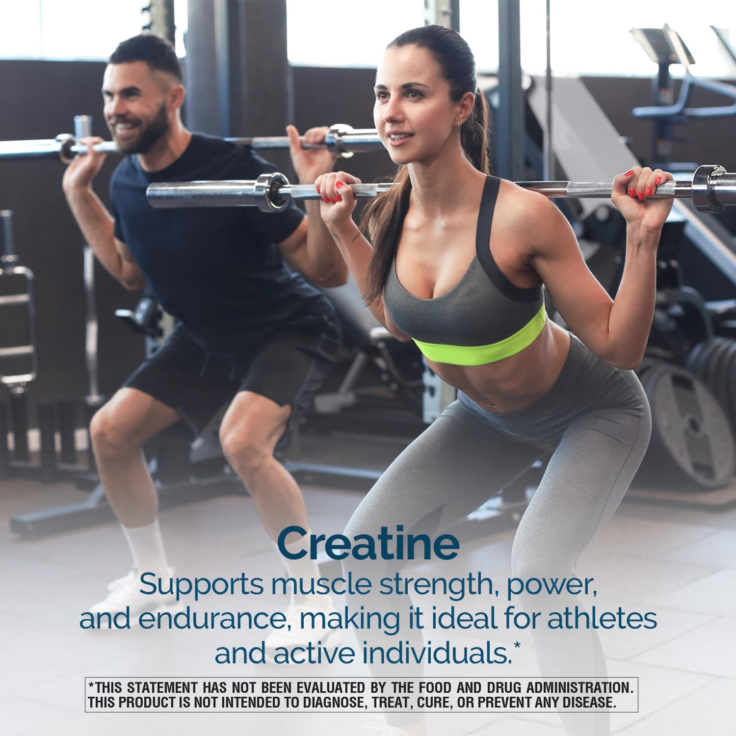 Micronized Creatine Monohydrate Powder 5g, Muscle Health, Muscle Energy Production, No Lactose, 5g of Micronized creatine Powder per Serving, 450G, 90 Servings