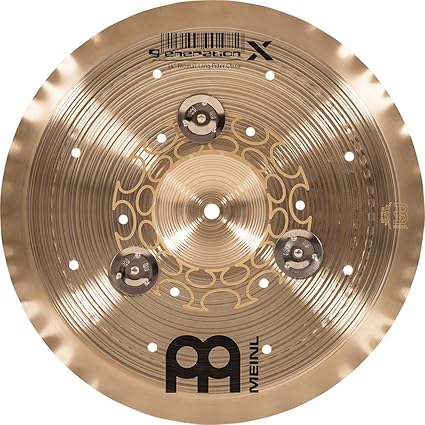 Amazon Com Meinl Cymbals Gx 14fch J Generation X 14 Inch Filter China Cymbal With Jingles Video Musical Instruments