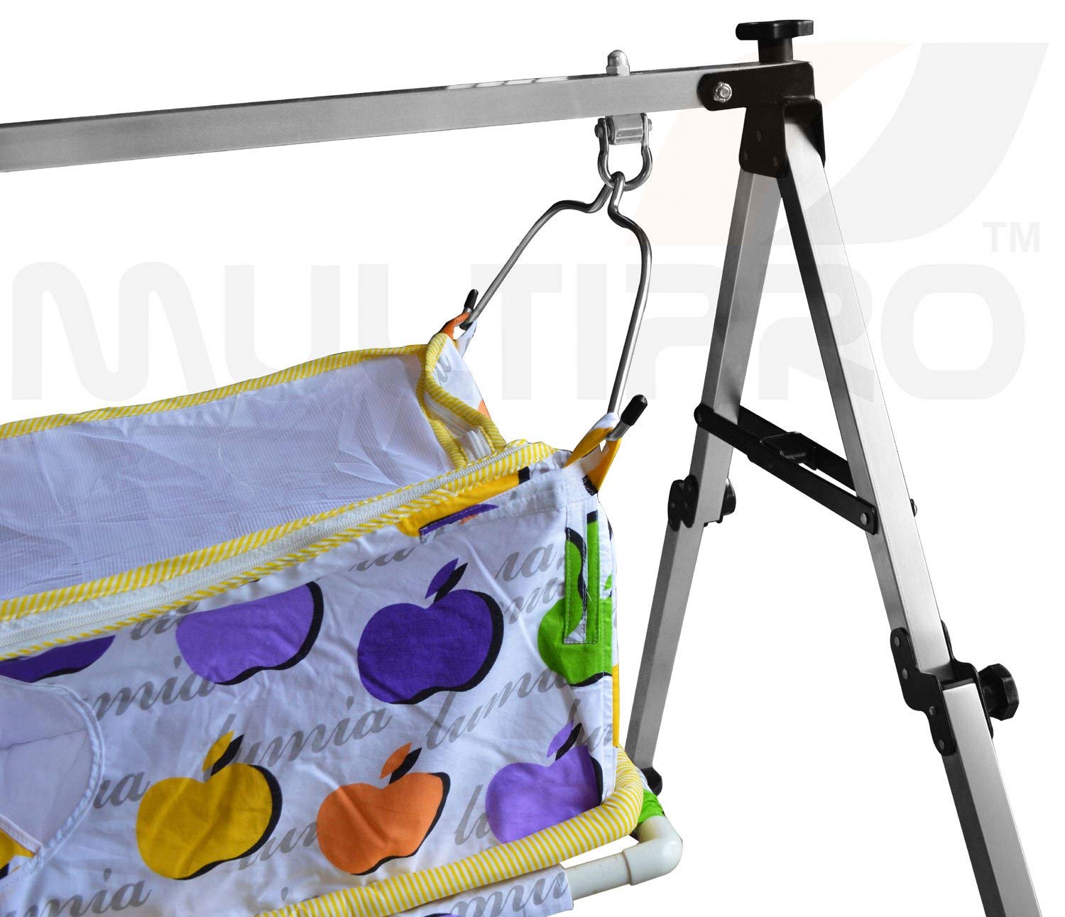 Multipro Indian Style Baby Cradle and Swing Frame Ghodiyu Hammock For