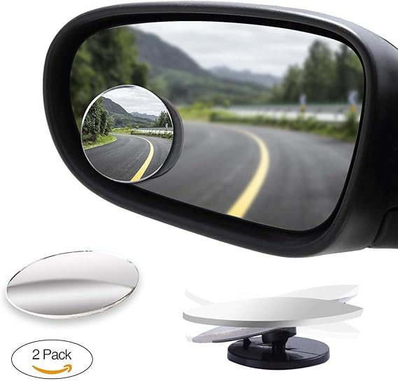 2 Pièces Angle Mort Voiture, Rotation à 360°Rétroviseurs