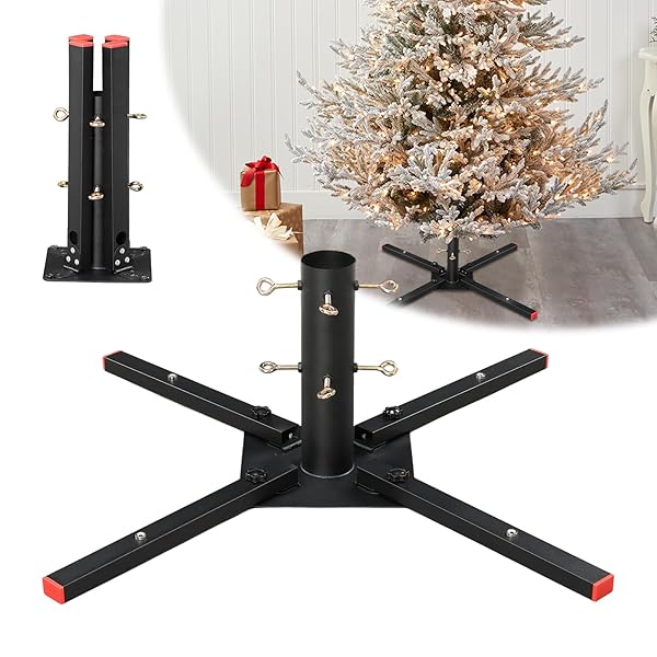 NEZHEIZERY CHRISTMAS TREE STAND FOR 6-10 FT TREES...