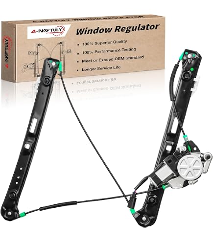 Regulador De Ventana Eléctrica Delantera Derecha Para BMW E46 - Compatible Con 320i, 323i, 325i, 328i, Incluye Motor