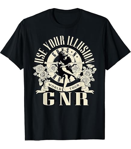 Amazon.com: Bravado Men's Guns N' Roses T-Shirt,Black,Small
