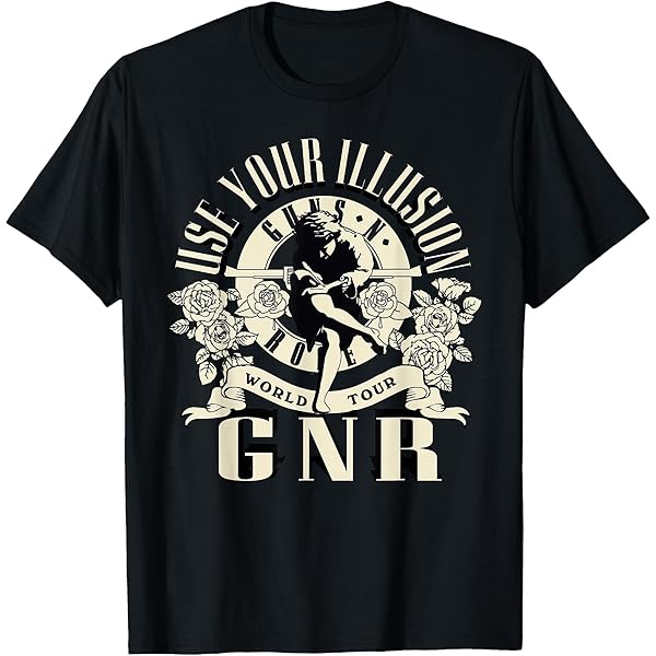 Amazon.com: Guns N' Roses Official Destruction White T-Shirt