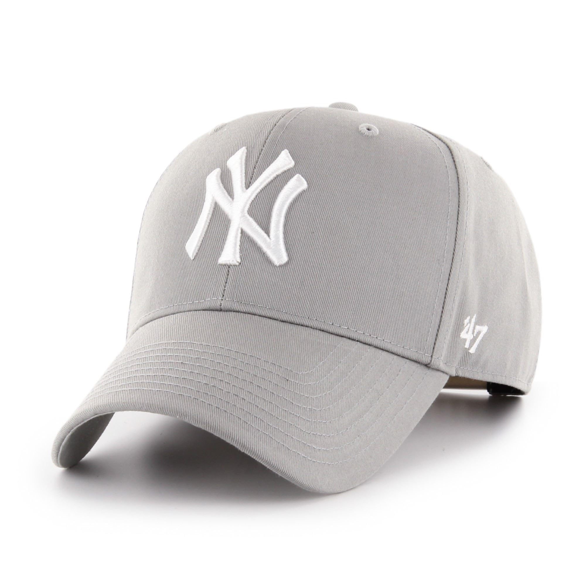 47 New York Yankees MLB Raised Basic Most Value P. Grey Adjustable Snapback Cap
