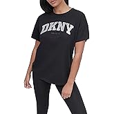 DKNY Womens Logo Long Sleeve T-Shirt