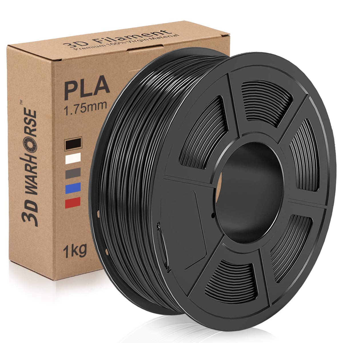PLAFilament, 1,75 mm 3DDruckerfilament, Upgrade 2020 PLA 3DDruck 1