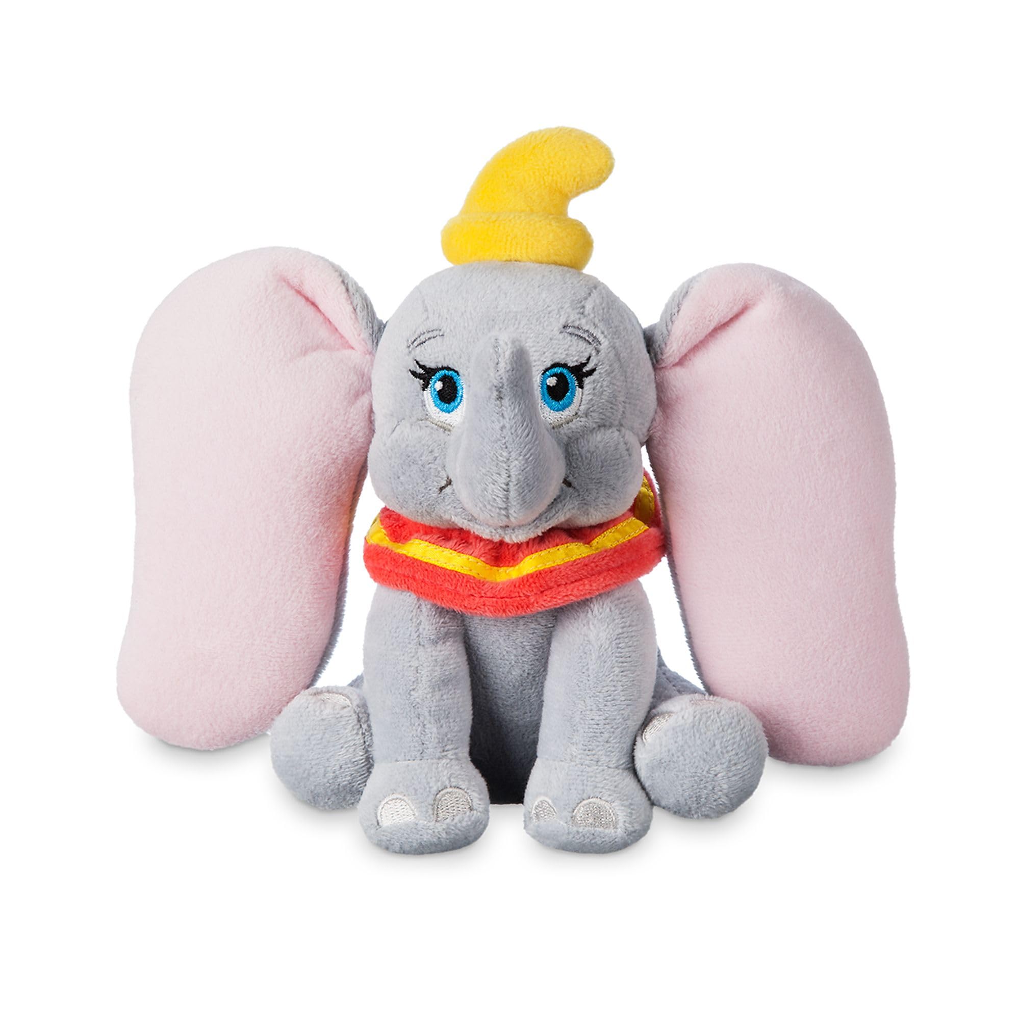 Disney Store Official Sitting Dumbo Mini Bean Bag, 19cm/7.4”, Kids Cuddly Elephant Toy Plush Character Figure, Suitable for Ages 0+ — image 1