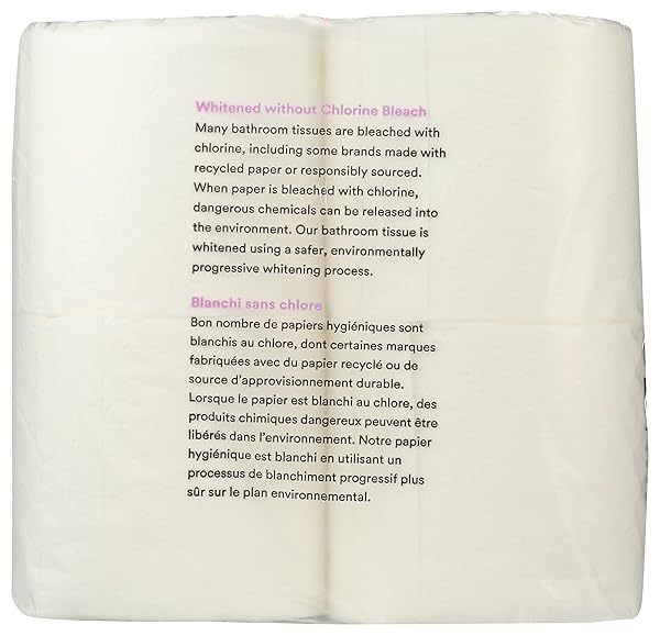 365 BY WHOLE FOODS MARKET, SUSTAINABLY SOFT BATH TISSUE, HYPOALLERGENIC, 286 SHEETS PER ROLL, 12 COUNT