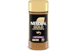 NESCAFE NESCAFÉ Gold Espresso Intense, Instant Coffee, 3.5 oz