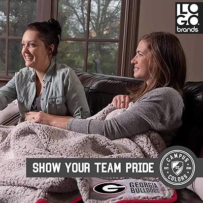 Buy Logo Frosty Fleece 60 X 50 Blanket Georgia Bulldogs Red Online In Turkey B07h4yfgtx