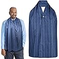 Adult Bib Scarf - Dignified Alternative to Bibs | Washable and Reusable Clothing Protectors for Eating