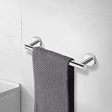 YUET Chrome Towel Rail 12 inch 304 Stainless Steel Wall Mounted view 6