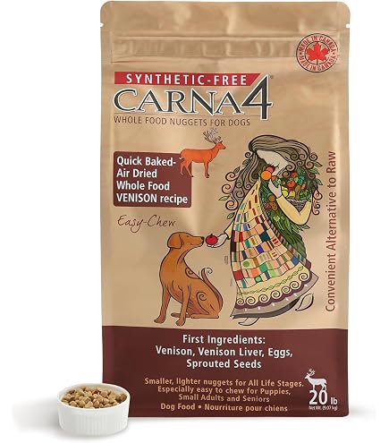 Amazon.com: CARNA4 Air Dried Dog Food, Chicken Recipe, Quick Baked