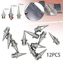 Aosekaa 12x Starting Block Spikes, Sprinter Pedals