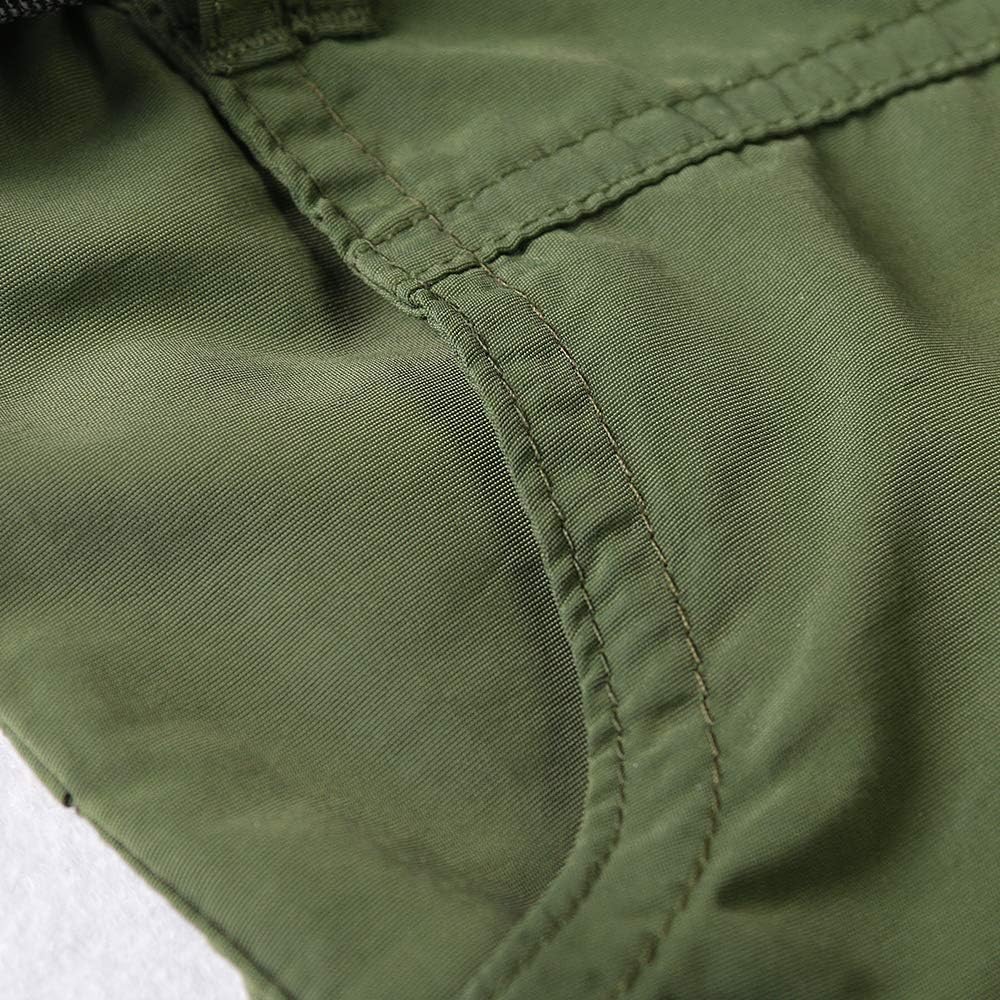 Mesinsefra Kids' Elastic Waist Cargo Shorts, Boys Girl's Youth Casual Lightweight Outdoor Quick Dry Hiking Travel: Clothing