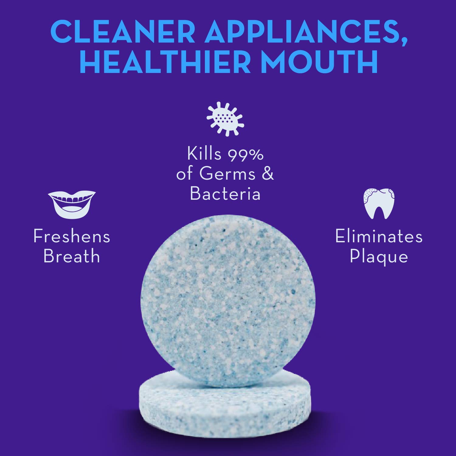 Retainer Brite Tablets for Cleaner Retainers and Dental Appliances - 96 Count : Beauty