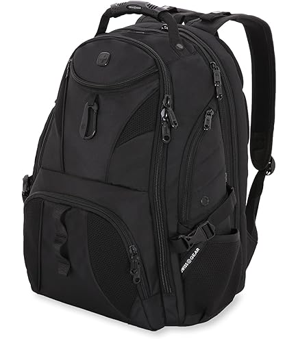 Swiss Gearスマートノートパソコンバックパック SA6752 15インチ Amazon.com: SWISSGEAR SA6752 TSA Friendly ScanSmart Laptop
